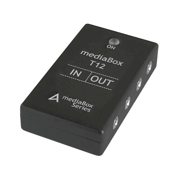 Frontansicht mediaBox T12-InOut